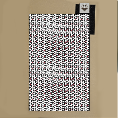 Next Level Sheet - Printed Acrylic and Plywood Sheets - Red and White Hearts - Preview