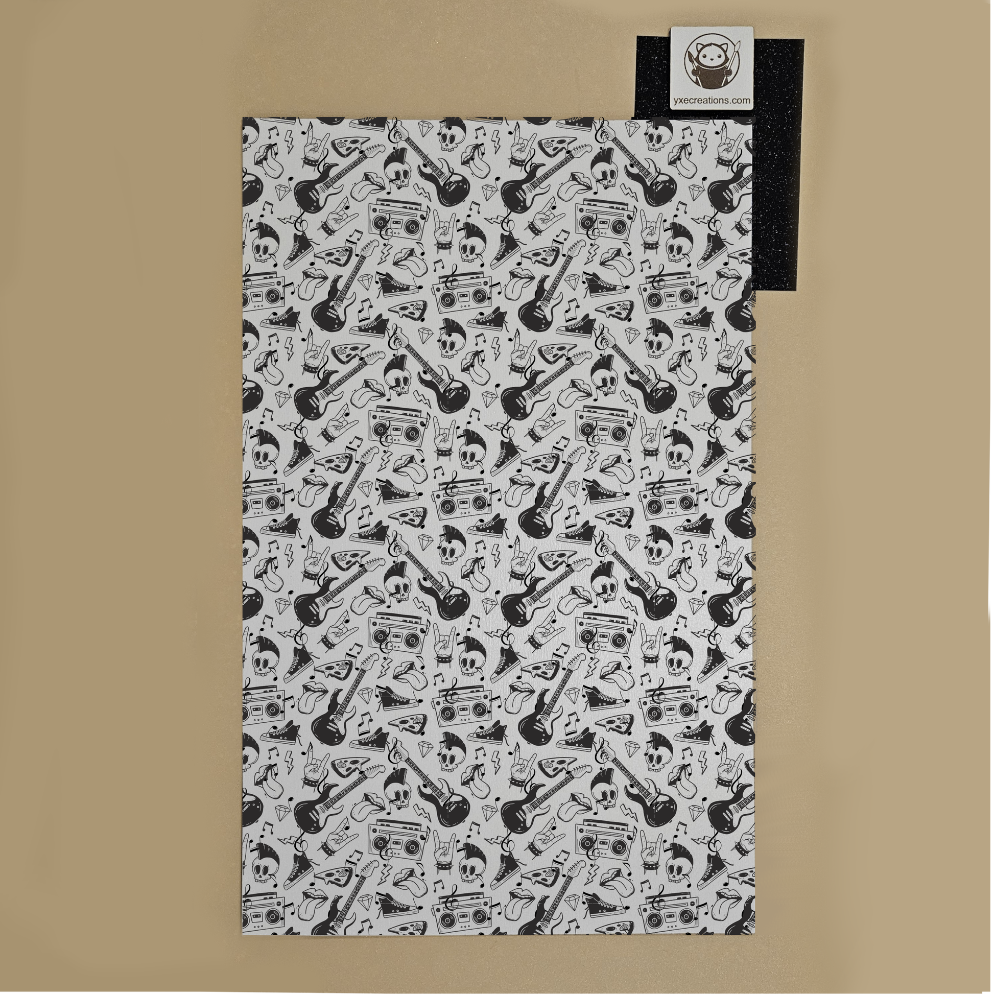 Next Level Sheet - Printed Acrylic and Plywood Sheets - Rock Music - Preview