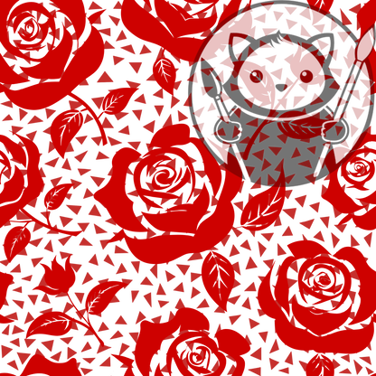 Next Level Sheet - Printed Acryic and Plywood Sheets - Roses - Pattern