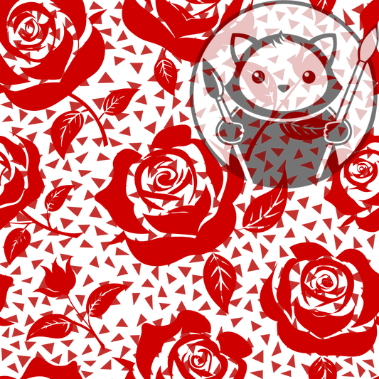 Next Level Sheet - Printed Acryic and Plywood Sheets - Roses - Pattern