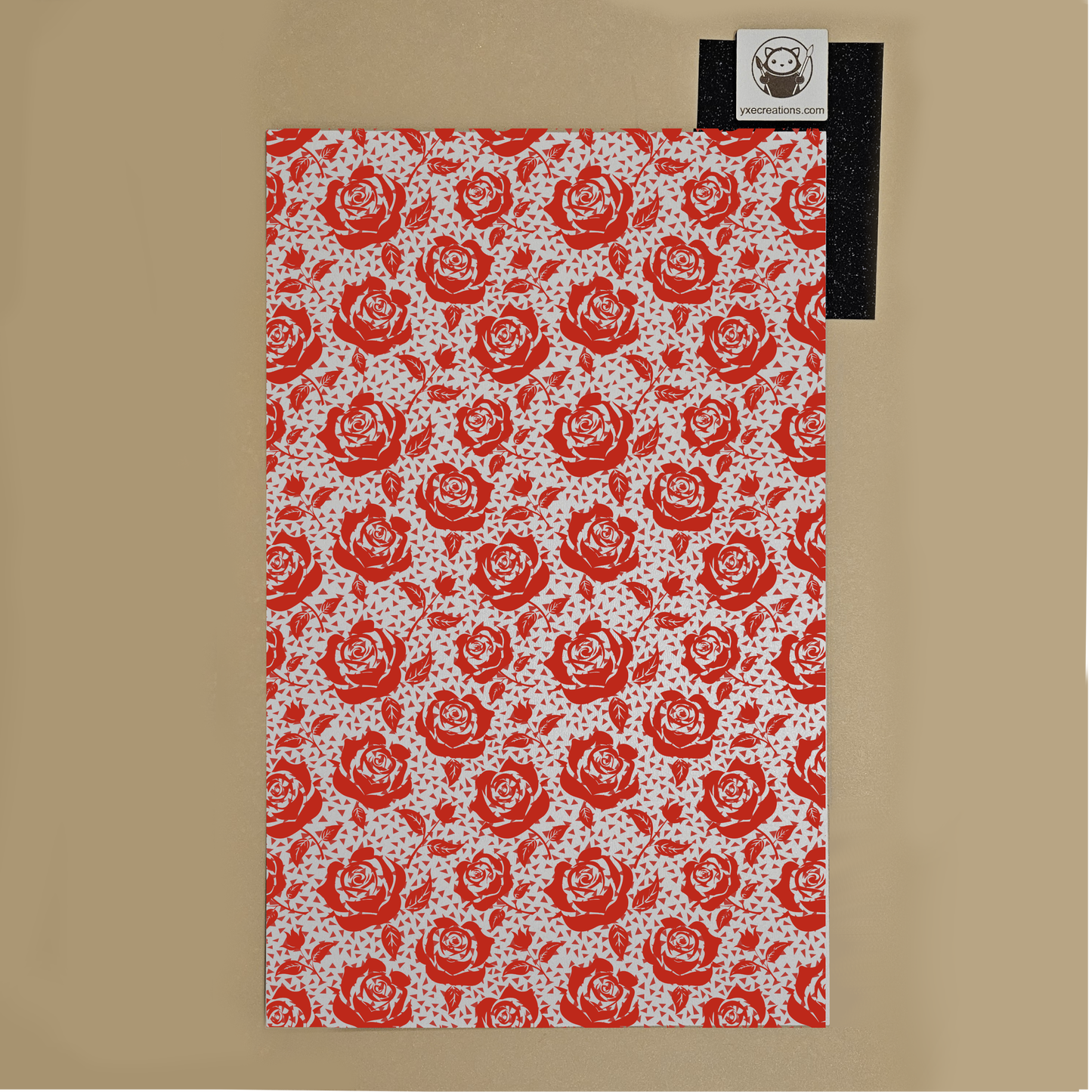 Next Level Sheet - Printed Acryic and Plywood Sheets - Roses - Preview