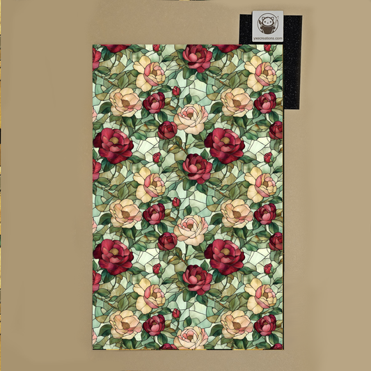 Stained Glass Imitation - Roses on the Wall - Next Level Sheet