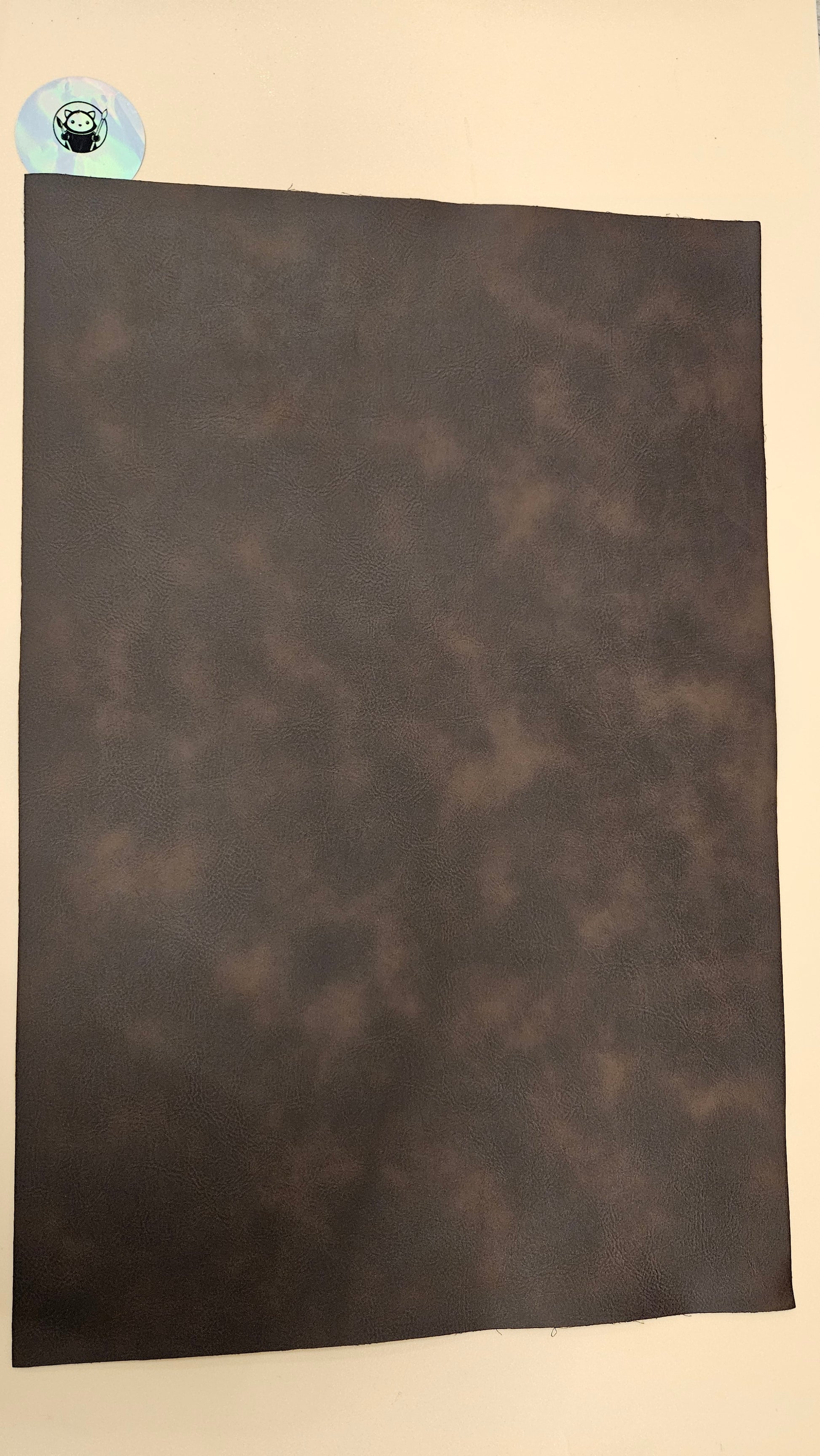 Rustic - Engraves Gold - Leatherette Sheet – PU Material - Sheet