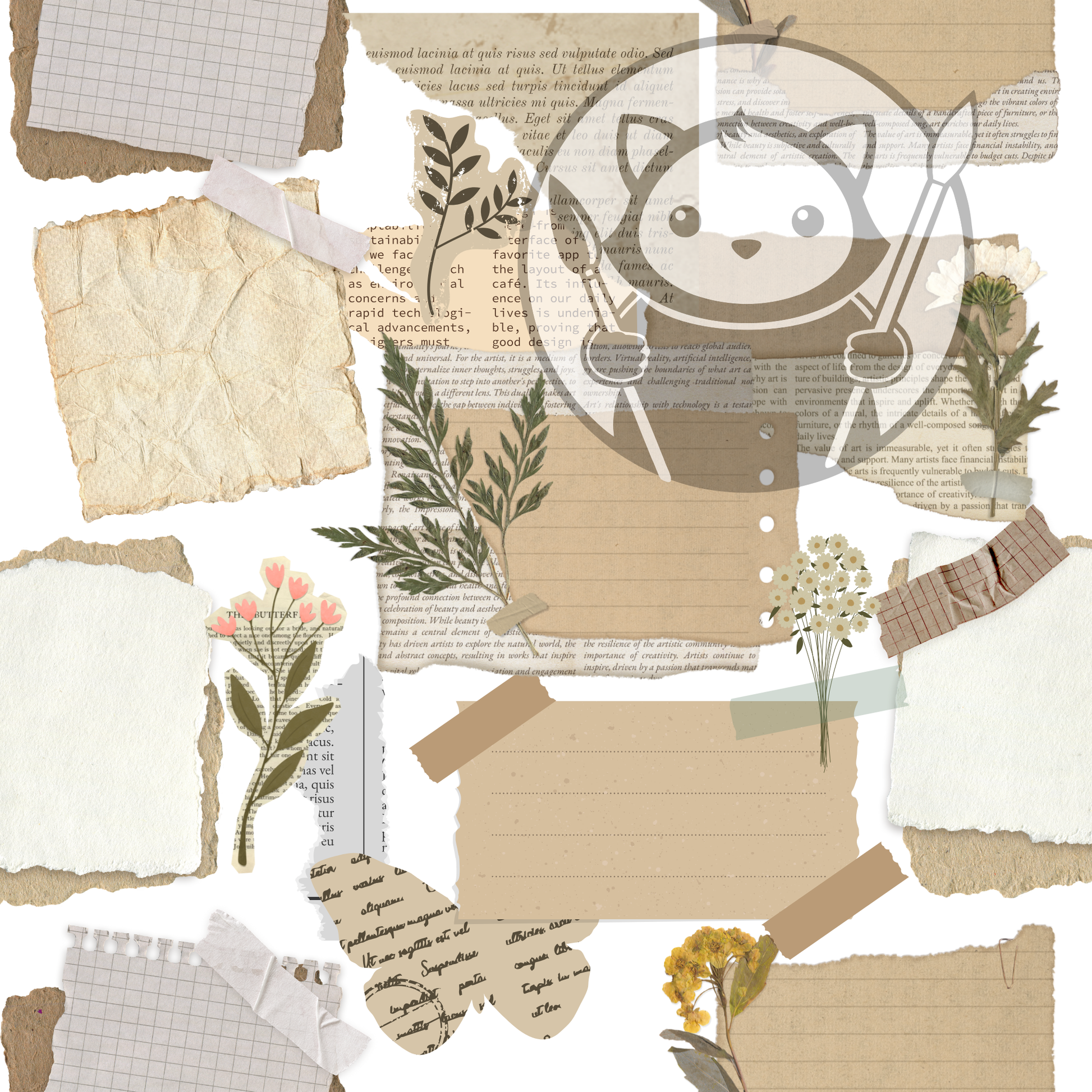 Next Level Sheets - Printed Acrylic and Plywood -  Scrapbooking Pattern