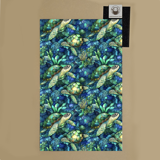 Stained Glass Imitation - Sea Tortoise - Next Level Sheet