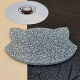Glitter Acrylic Sheet - Silver
