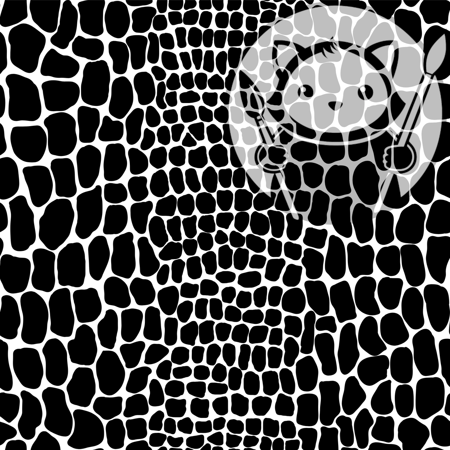 Monochrome Snakeskin - Next Level Sheet