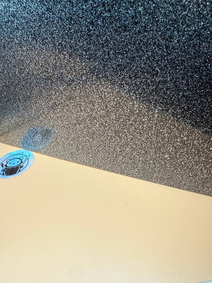 Sparkly Black Glitter Acrylic Sheet