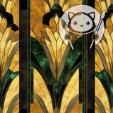 Stained Glass Imitation - Castle Wall - Next Level Sheet