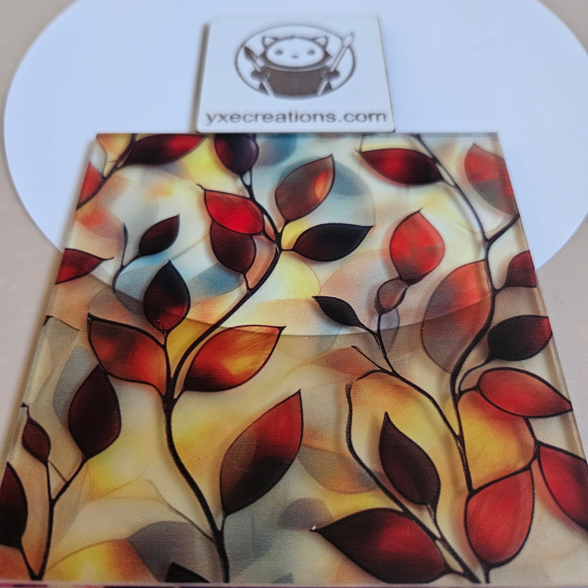 Stained Glass Imitation - Branches - Next Level Sheet Close Up