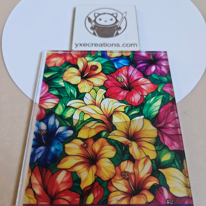 Stained Glass Imitation - Flowers? Flowers! - Next Level Sheet Close Up