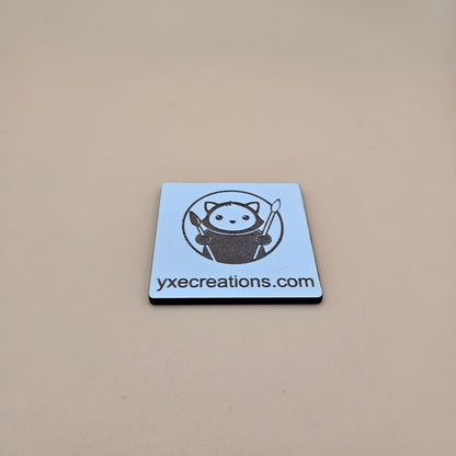 TRUFLAT White square logo yxecreations.com