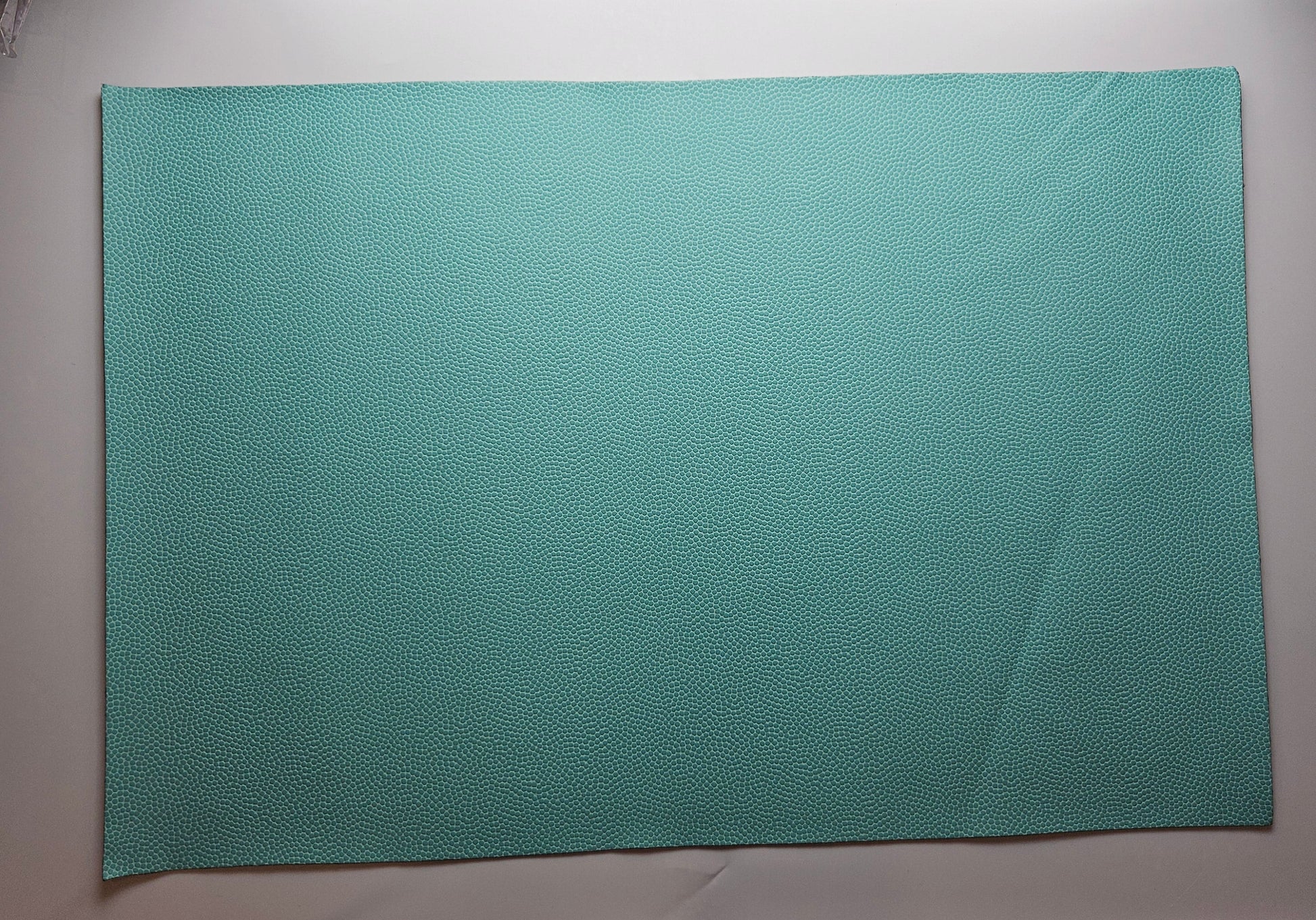 Teal Basketball Texture Leatherette - Engraves Black Edge