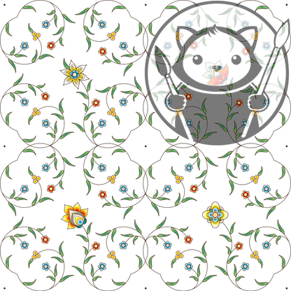 Vintage Pattern #2 - Next Level Sheet