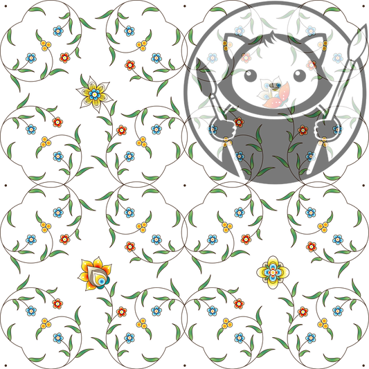 Vintage Pattern #2 - Next Level Sheet