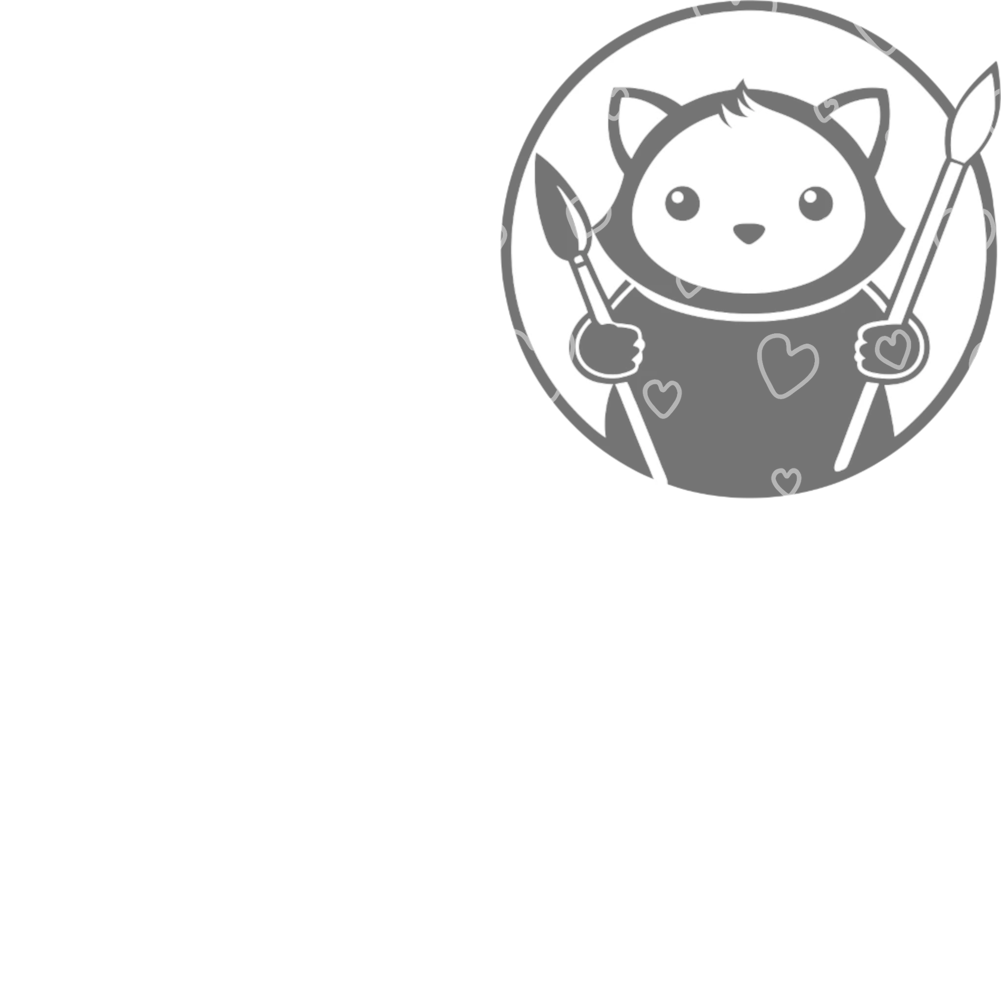 Next Level Sheet - Printed acrylic and Plywood - White Hearts - Pattern