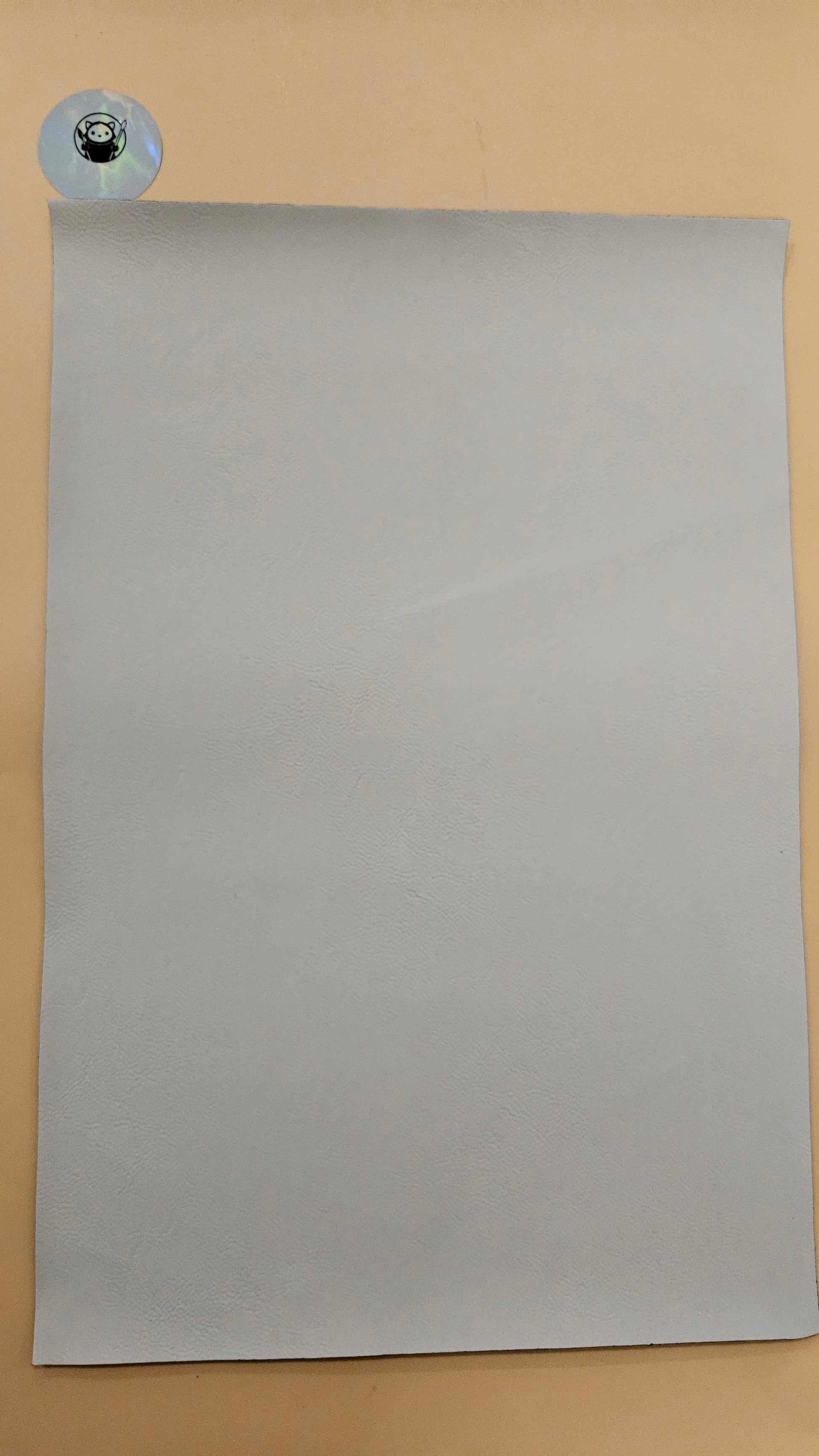 White  - Engraves Black - Leatherette Sheet – PU Material -  Sheet