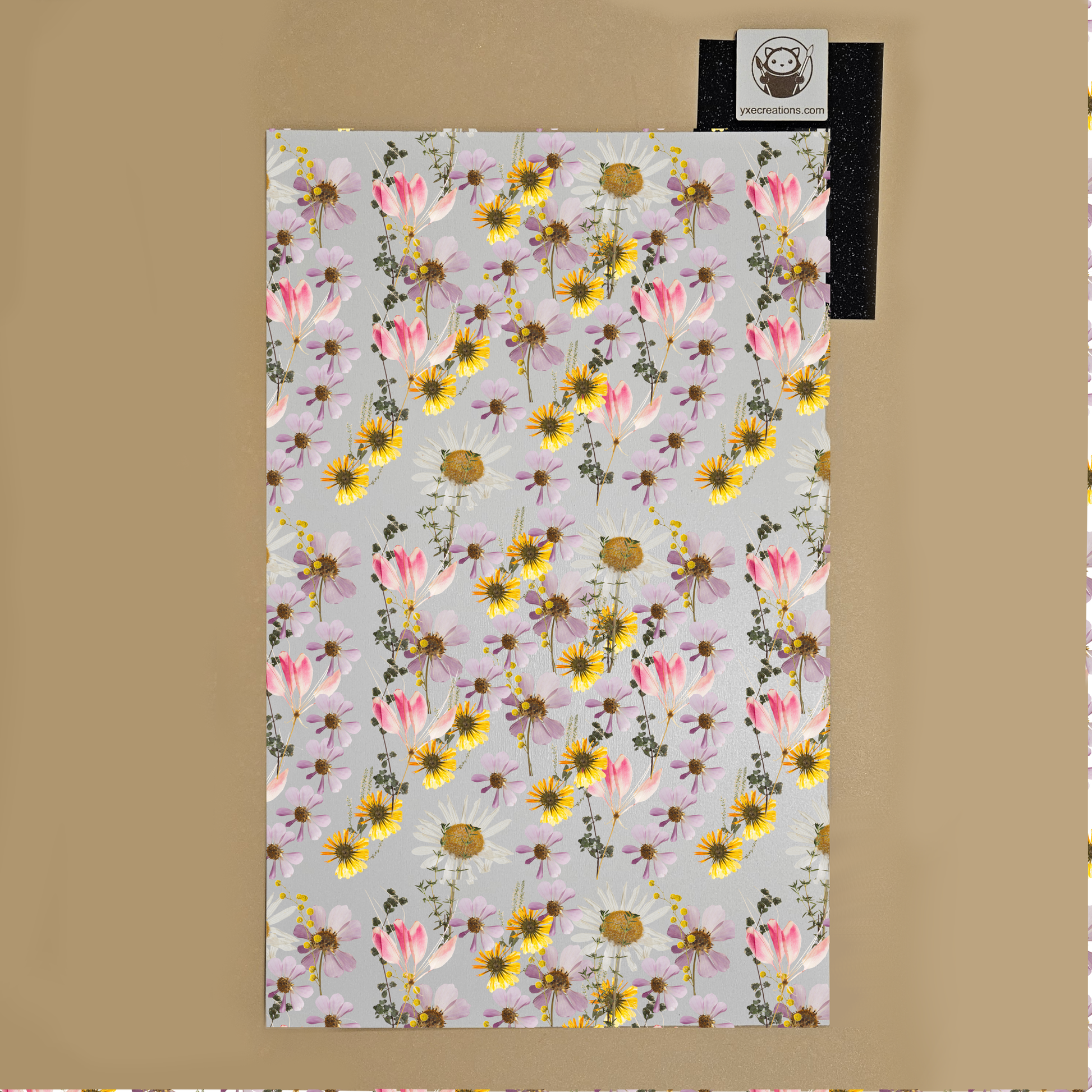 Next Level Sheet - Printed Acrylic and Plywood - Wildflowers Galore Small Preview
