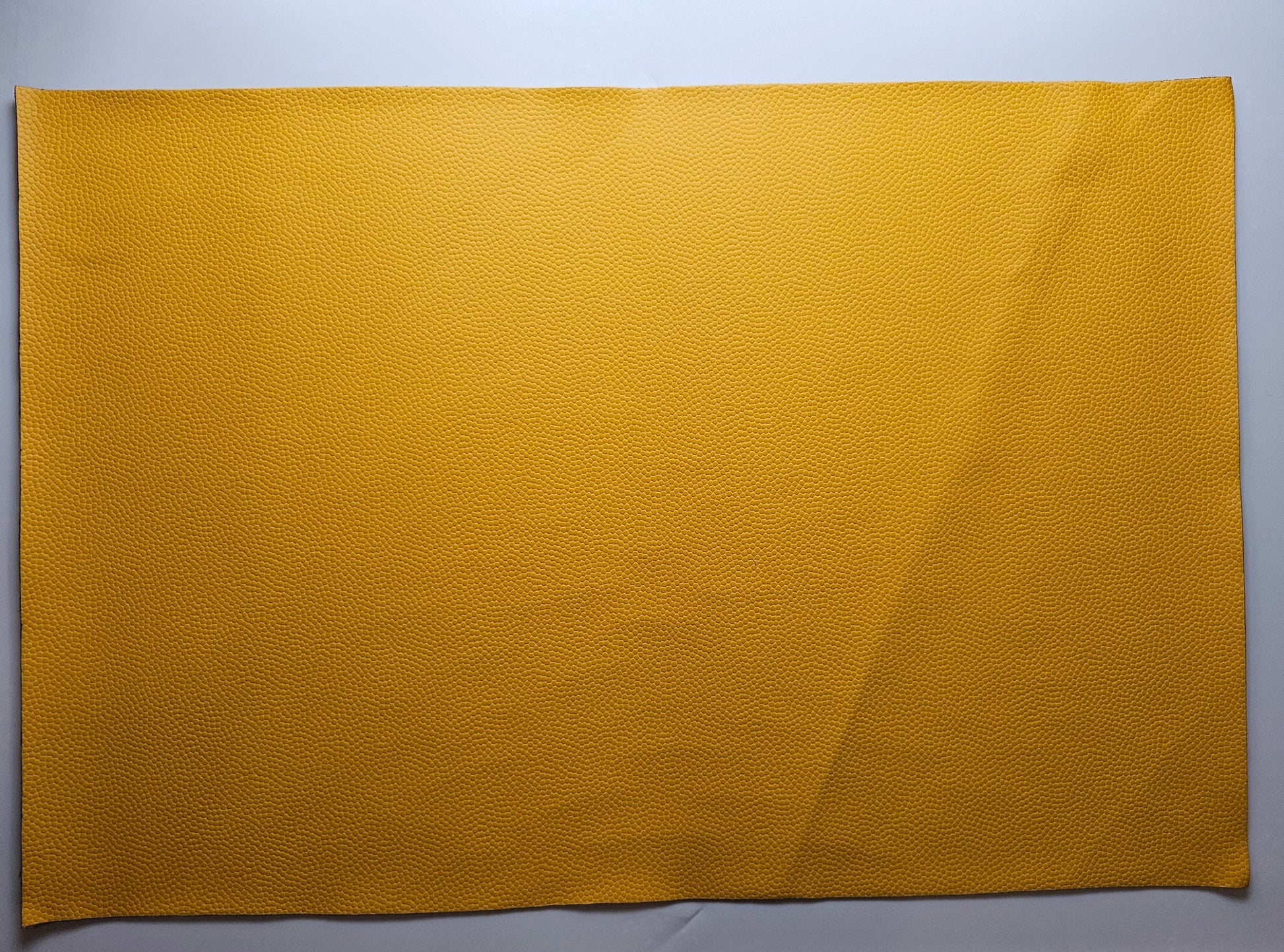 Yellow Basketball Texture Leatherette