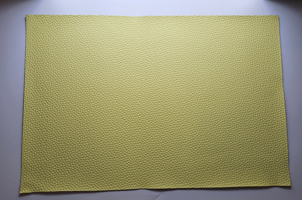 Yellow Golf Textured Leatherette