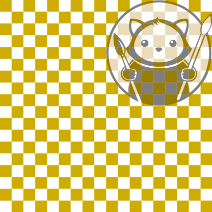 Next Level Sheet - UV Printed Plywood and Acrylic Sheets - Yellow Checkers - Pattern