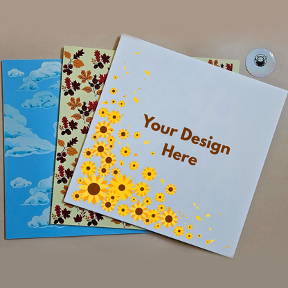 Your Design - Custom Print - Next Level Sheet
