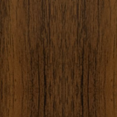 Two-tone engravable acrylic swatch: Dark Wood Grain - Engraves White (LA120)