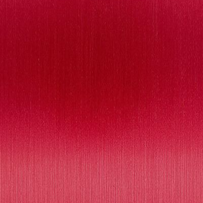 Two-tone engravable acrylic swatch: Brushed Deep Red - Engraves Black (LA180)
