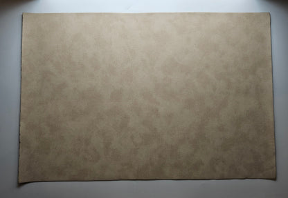 Beige / Engraves Black - Matte Vintage - Leatherette Sheet - PU Material (view 3)