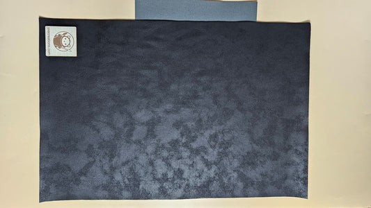 Black / Engraves Black - Matte Vintage - Leatherette Sheet - PU Material (view 2)
