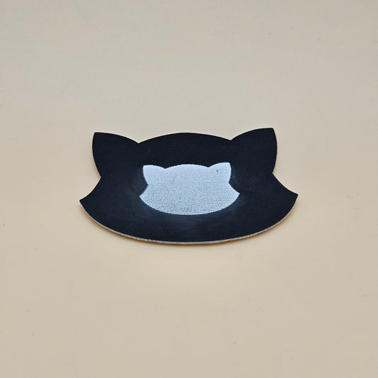 Matte Black - Engraves White - Leatherette Sheet – PU Material