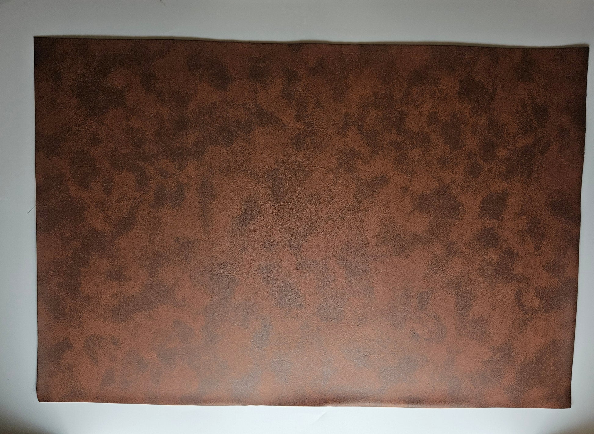 Brown / Engraves Black - Matte Vintage - Leatherette Sheet - PU Material (view 2)