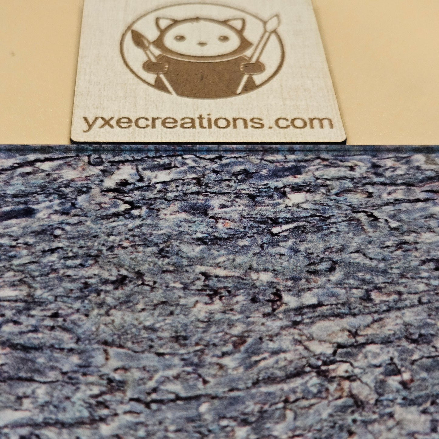 Next Level Sheet - Printed Acrylic and Plywood Sheets - Bark 1 Horizontal