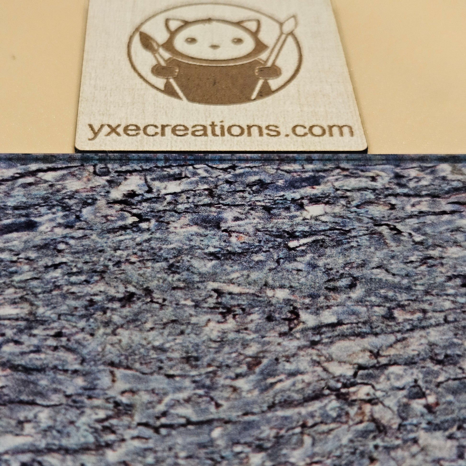 Next Level Sheet - Printed Acrylic and Plywood Sheets - Bark 1 Horizontal