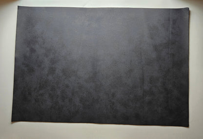 Dark Blue / Engraves Black - Matte Vintage - Leatherette Sheet - PU Material (view 2)