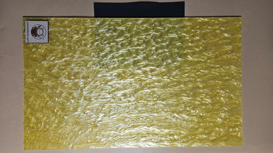 Designer Acrylic Sheet - Liquid Pearl - Lemon Cream (view 2)