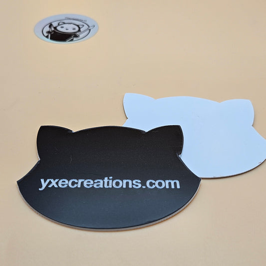Two-Tone Engravable Acrylic - Matte Black - Engraves White
