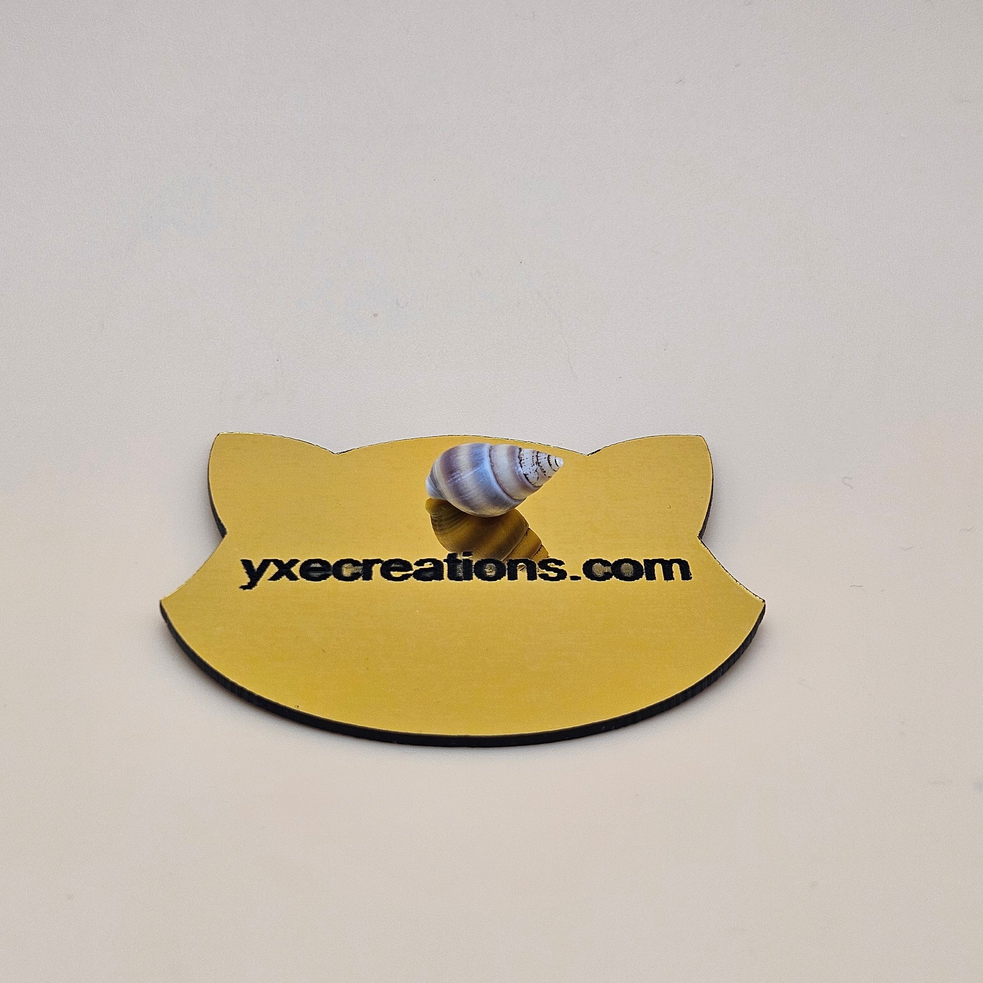 Two-Tone Engravable Acrylic - Gold - Engraves Black (view 2)