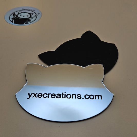 Two-Tone Engravable Acrylic - Stainless Steel - Engraves Black