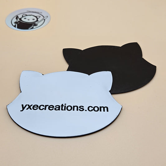 Two-Tone Engravable Acrylic - White - Engraves Black