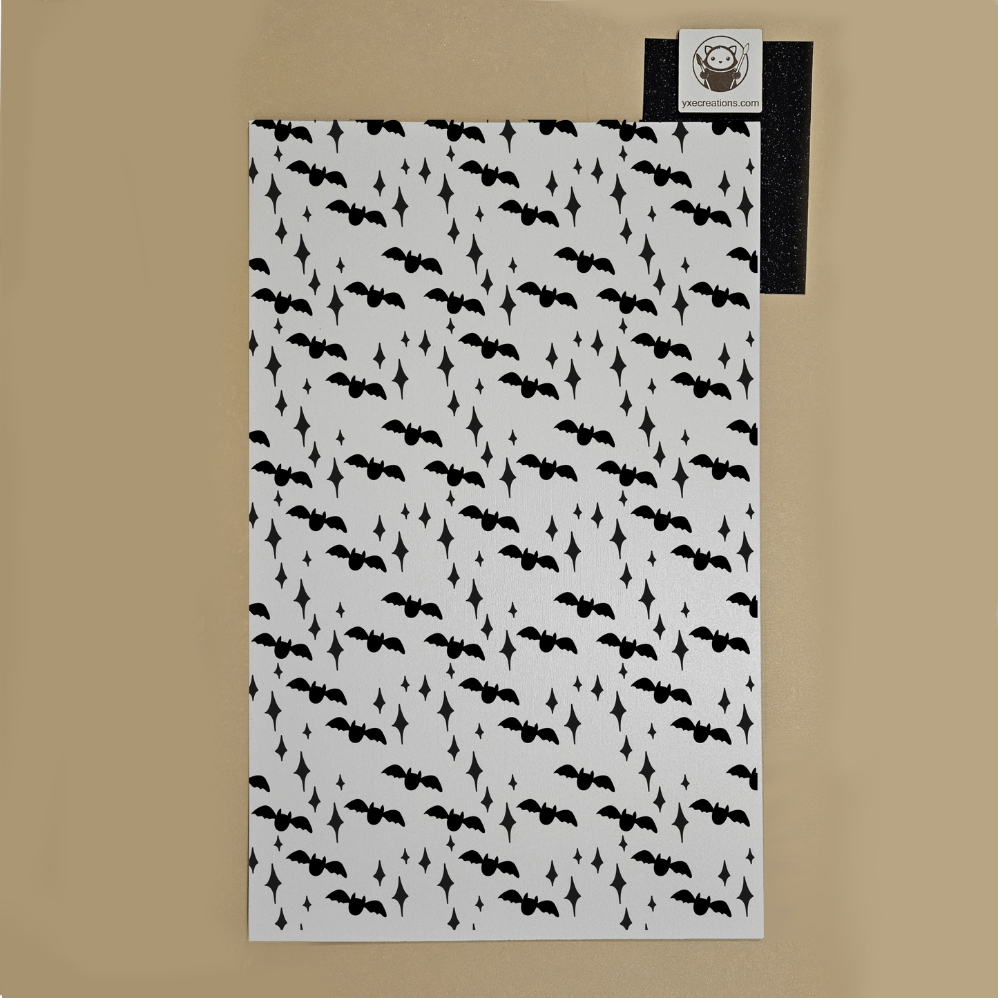 Next Level Sheet for laser cutting - Glamourous Bats - Pattern Acrylic and Plywood