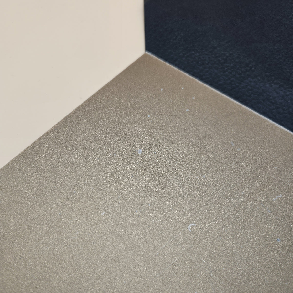 Matte Bronze acrylic sheet, angled close-up