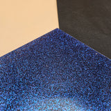Glitter Acrylic Sheet - Royal Blue