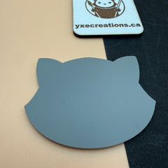 grey dual finish acrylic sheet sample