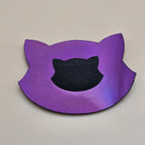 Holographic Glossy - Ultraviolet Purple - Laserable Leatherette - PU Matherial