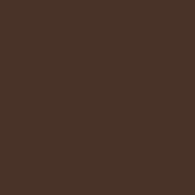 Dark Brown - Engraves White: two-tone engravable acrylic colour swatch