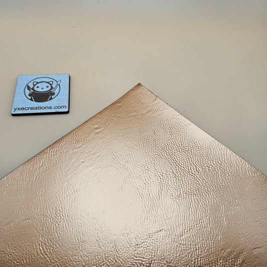 Metallic Copper - Engraves Black - Leatherette Sheet – PU Material (view 2)