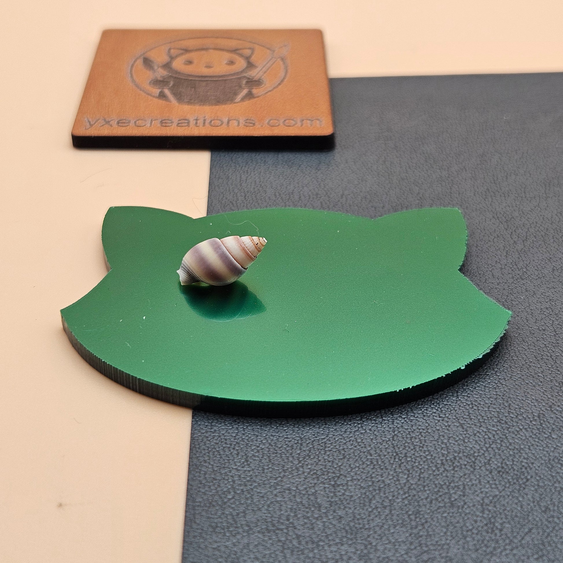 Metallic Shine Acrylic - Metallic Green Jade