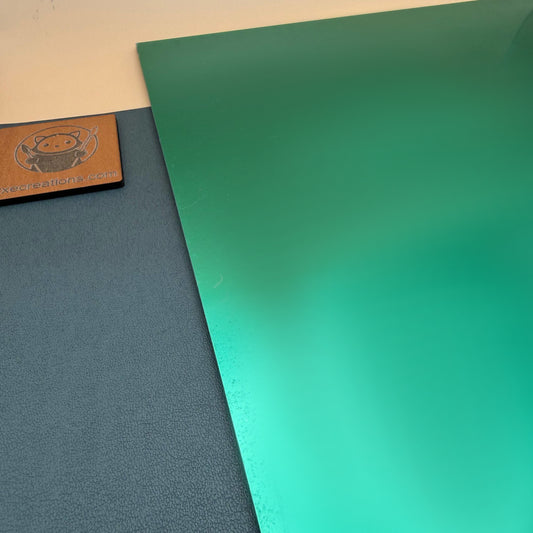 Metallic Shine Acrylic - Metallic Green Jade (view 2)