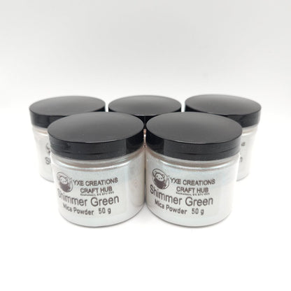 Shimmer Green - Mica Powder